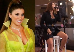 Yahaira Plasencia estrena cambio de look en show acústico (VIDEO)