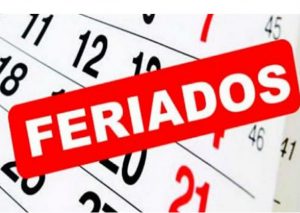 Estos son los días no laborables del 2020