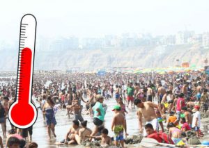 Altas temperaturas para los próximos días en la costa peruana