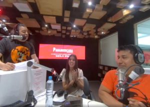 Yahaira Plasencia se divirtió con Dos por la Mañana