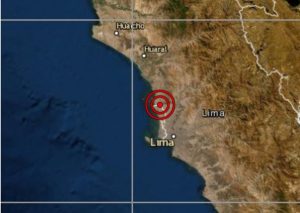 Sismo de 4.5 grados fue registrado esta mañana por el IGP