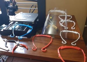 Ingeniera peruana ayuda a combatir el coronavirus imprimiendo mascarillas en 3D