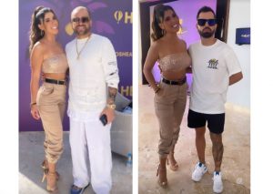 Yahaira Plasencia posa para Instagram junto a Mike Bahía y Nacho