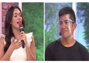 Jazmín Pinedo se comprometió pagar estudios a joven que vende marcianos | VIDEO
