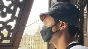 Gianluca Lapadula visitó el Centro de Lima