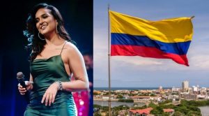 Daniela Darcourt viajó a Colombia por esta razón
