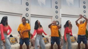 Christian Cueva derrocha sus mejores pasos de baile al lado de Ivana Yturbe | VIDEO