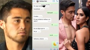 ¡’Gato’ Cuba habría mentido!: Se filtra nuevo chat donde confirma estar separado antes del ampay | VIDEO