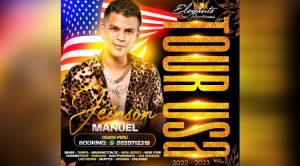 Jeinson Manuel anuncia su primera gira por Estados Unidos | FOTO