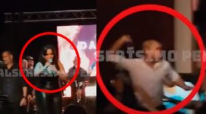 Daniela Darcourt y su orquesta vivieron episodio de VIOLENCIA durante concierto EN VIVO | VIDEO