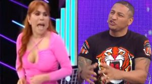 Magaly Medina y Jonathan Maicelo protagonizaron FUERTE PELEA EN VIVO | VIDEO