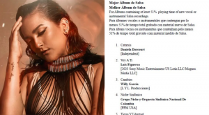 «Estoy en una montaña rusa»: DANIELA DARCOURT EN EXCLUSIVA para RADIO PANAMERICANA SOBRE los LATIN GRAMMY