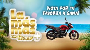 Vota por ‘La Más Más del Verano’ y llévate una increíble moto gracias a Radio Panamericana