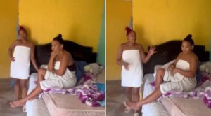 Hombre regresa del trabajo y descubre a su esposa siendo infiel con su amiga [VIDEO]