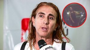 Natalia Málaga en el ojo del huracán: video revela cómo daña el auto del hijo de Eva Ayllón con una llave