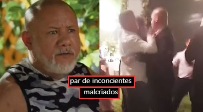 Papá de Said Palao responde tras protagonizar fuerte pelea en boda de Ale Baigorria: «Inconscientes malcriados»