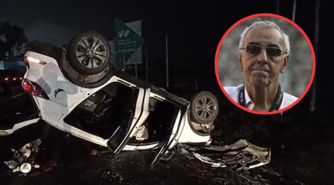 Jorge Fossati sufre GRAVE ACCIDENTE de tránsito al salir de entrenamiento con la ‘U’