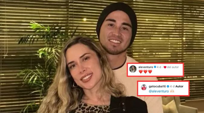 Ale Venturo y ‘Gato’ Cuba se muestran cariñosos y no descartan regresar
