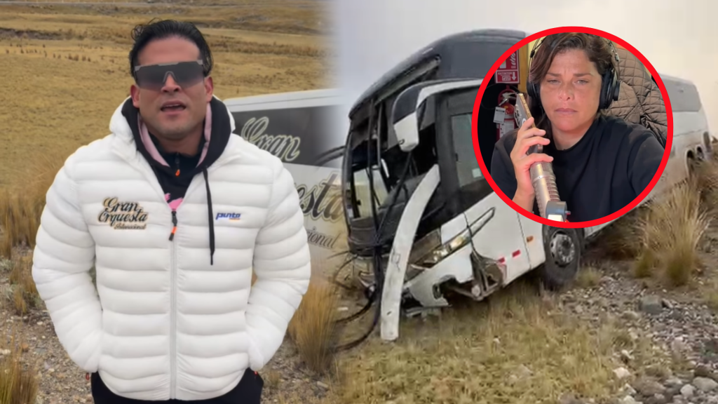 Christian Domínguez se quiebra en vivo tras accidente de carretera: “Tengo un desgarro”