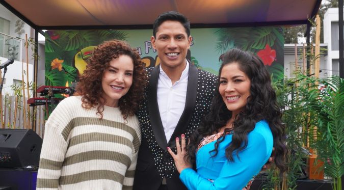 El“León de la cumbia” ruge en Al fondo hay sitio y sorprende a televidentes