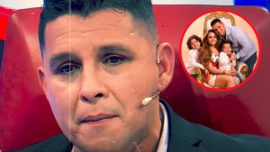 Néstor Villanueva rompe en llanto al hablar de sus hijos: “Prefieren no verme”