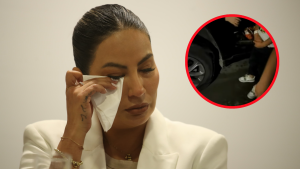 Pamela López sufre accidente de tránsito en la Panamericana Sur y no llega a programa: “Estoy con mis hijos”