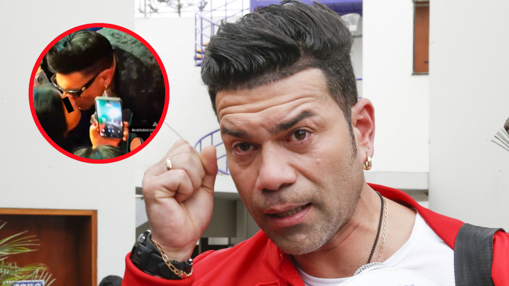 ‘Tomate’ Barraza se pronunció tras polémico beso a fanática en show de colegio de mujeres