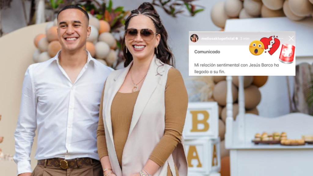 Melissa Klug anuncia el fin de su relación con Jesús Barco, pero luego lo borra: “Cierro una etapa”