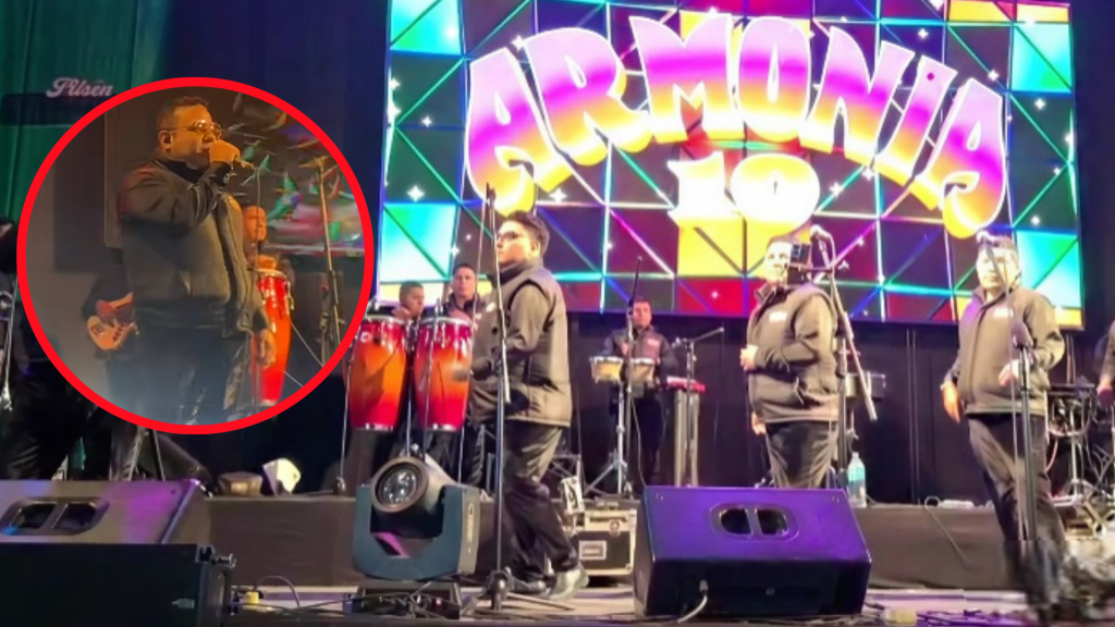Armonía 10 se presenta en concierto con chalecos antibalas tras atentado a Agua Marina