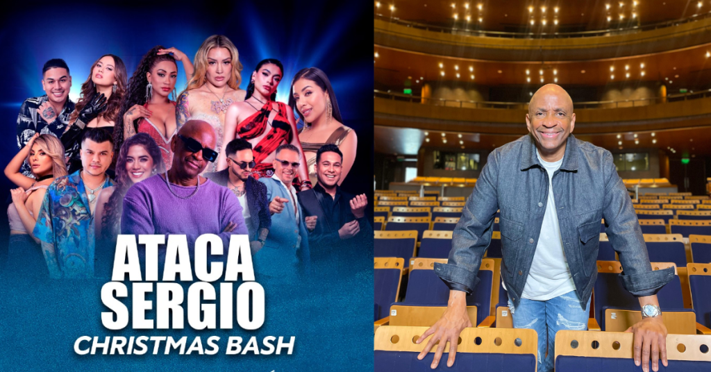 “Ataca Sergio! Christmas Bash”: Sergio George celebrará la Navidad en Lima con un show espectacular que une la salsa y cumbia