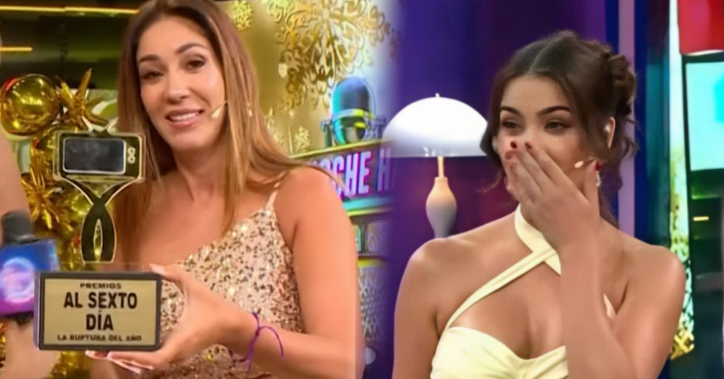 ¡No se quedó callada! Tilsa Lozano devuelve premio por “La ruptura del año” y lanza duro comentario contra Laura Spoya