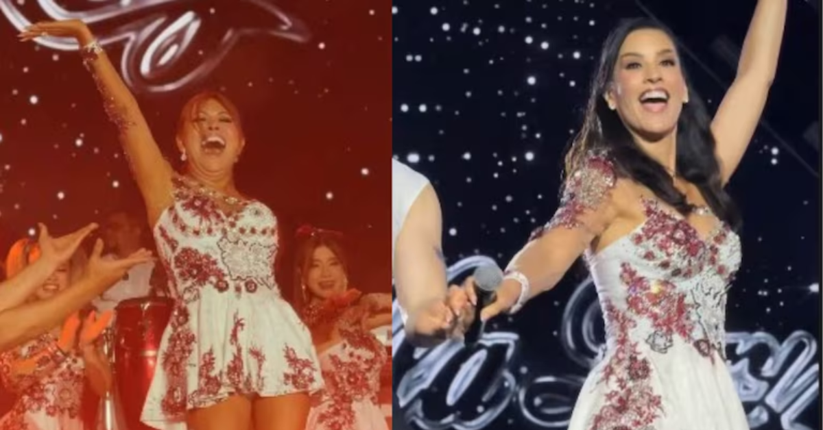 ¡Dúo inesperado! Magaly Medina y María Pía Copello deslumbran bailando en aniversario de La Bella Luz