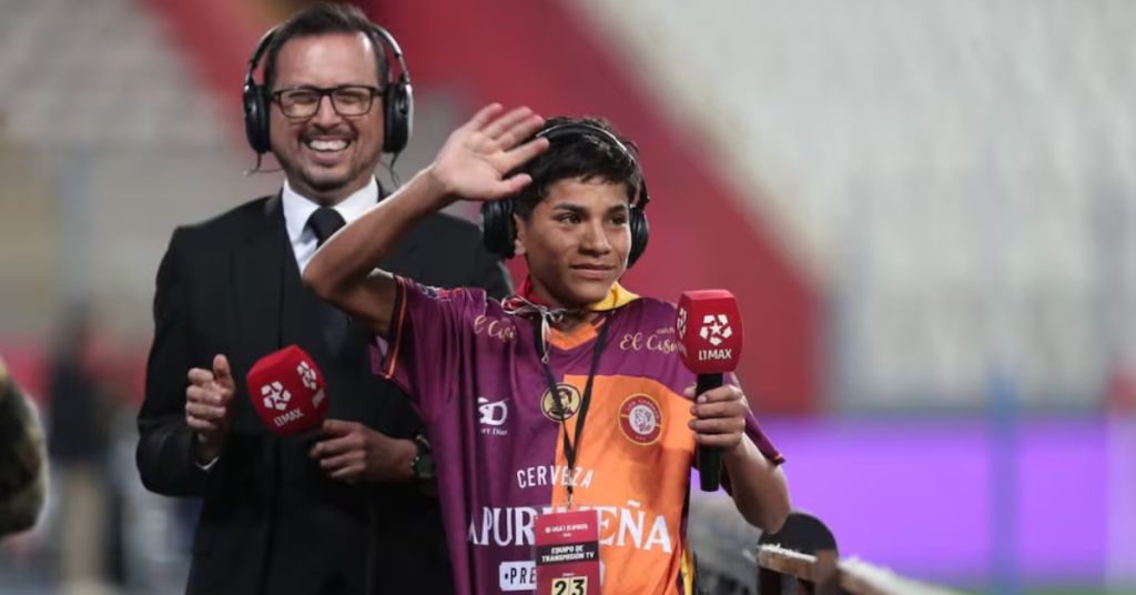 ¡Sueño cumplido! Pol Deportes debuta en L1 Max narrando el segundo tiempo del Sporting Cristal vs. Alianza Lima