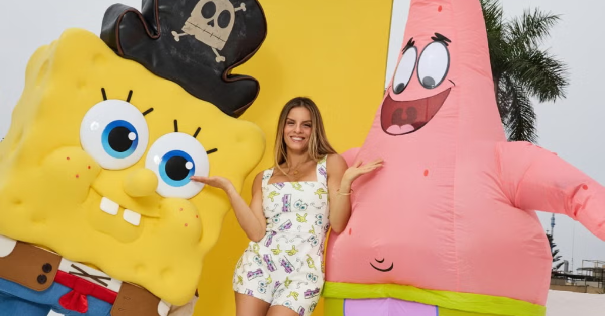 ¡Salto a la pantalla grande! Alejandra Baigorria incursiona en el doblaje de la nueva película de ‘Bob Esponja’