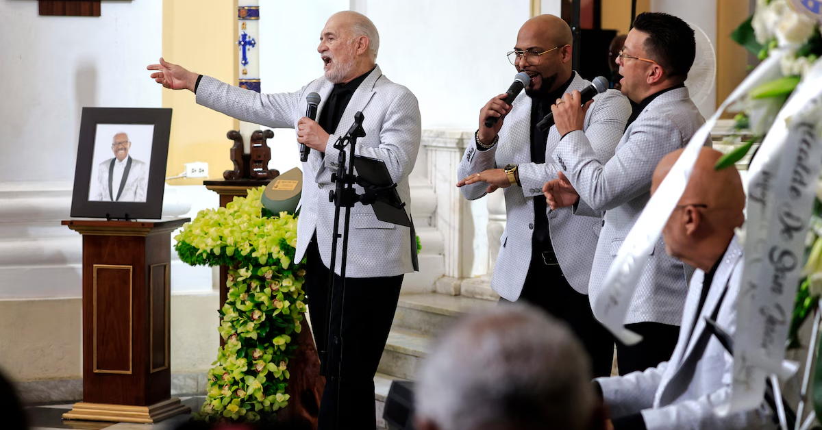 ¡Último adiós! El Gran Combo rinde emotivo homenaje a Rafael Ithier en la Catedral San Juan Bautista