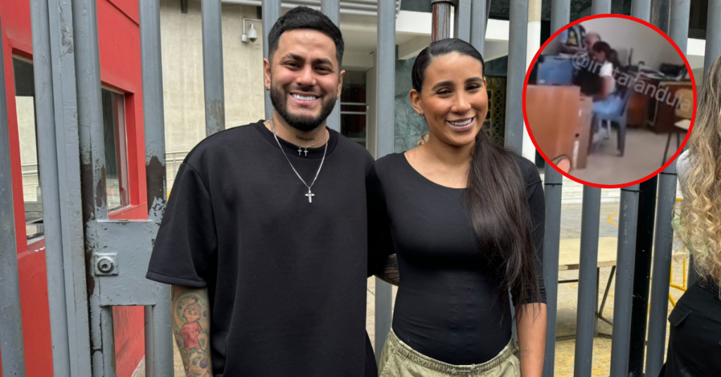 Samahara es vista en la Dirincri tras denuncia por agresión de Bryan y salida de Melissa Klug del caso