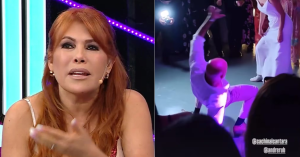 ¡Se robó el show! Magaly hunde a ‘Cachín’ por su forma de bailar en boda de su hijo 