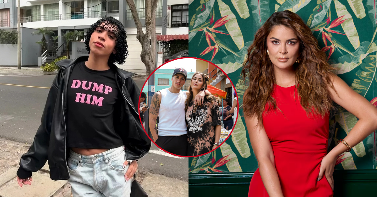 ¿Celos en vivo? Laura Spoya encara a Valentino por mensajes con su chibolo