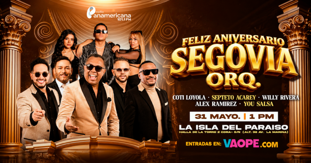 Segovia Orquesta celebra su decimosexto aniversario gracias a Radio Panamericana