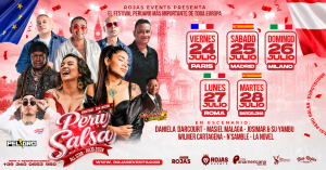 ¡La salsa peruana conquista Europa! Radio Panamericana será la radio oficial del Perú Salsa All Star