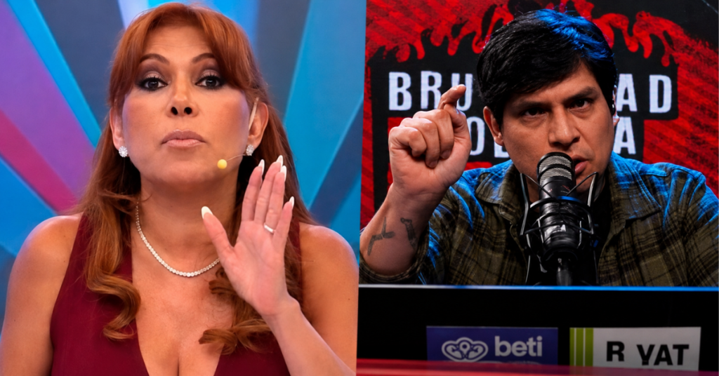 Curwen arremete contra Magaly y le recuerda su paso por prisión: “Yo no tengo ninguna sentencia”