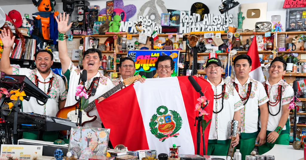 Los Mirlos conquistan el Tiny Desk haciendo un homenaje a la cumbia amazónica peruana 