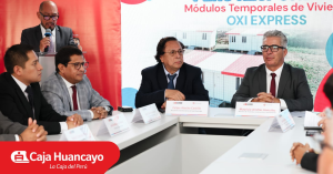 Caja Huancayo y el Ministerio de Vivienda suscriben histórico convenio por S/ 24,46 millones para atender a familias damnificadas de Junín