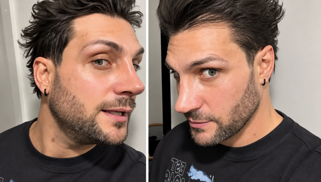 Nicola Porcella aclara fotos de su rinoplastia y muestra su rostro
