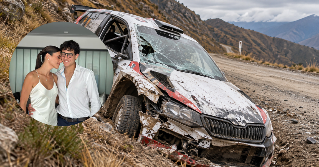 Hijo de María Pía Copello revela cómo quedó su auto tras accidente en Caminos del Inca y explica qué causó el despiste